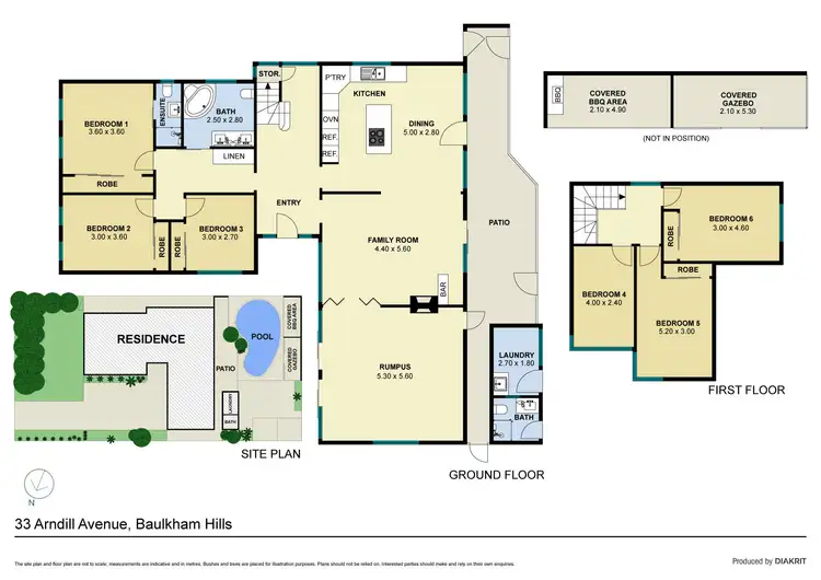 Floorplan of Homely house listing, 33 Arndill Avenue, Baulkham Hills NSW 2153