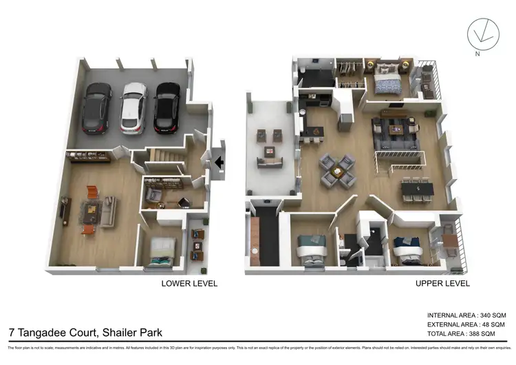 Floorplan of Homely house listing, 7 Tangadee Court, Shailer Park QLD 4128