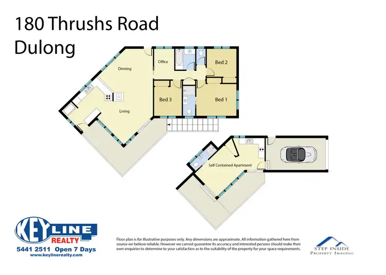 Floorplan of Homely house listing, 180 Thrushs Road, Dulong QLD 4560