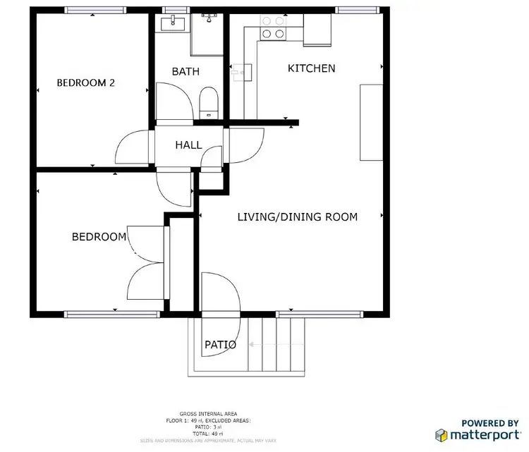 Floorplan of Homely unit listing, 10/48-50 Richard Avenue, Queanbeyan NSW 2620