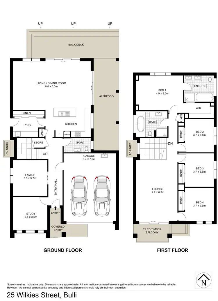 Floorplan of Homely house listing, 25 Wilkies Street, Bulli NSW 2516