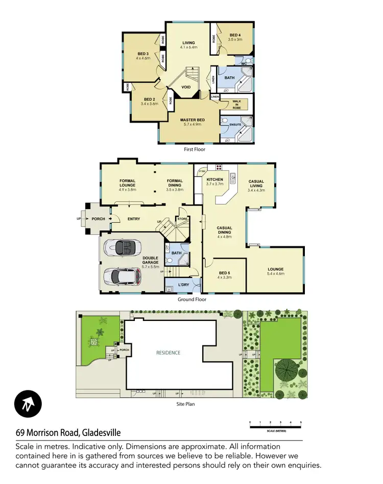 Floorplan of Homely house listing, 69 Morrison Road, Gladesville NSW 2111