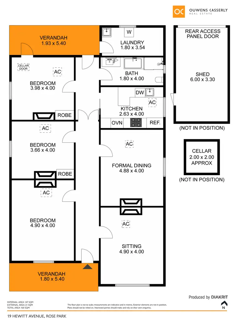 Floorplan of Homely house listing, 19 Hewitt Avenue, Rose Park SA 5067