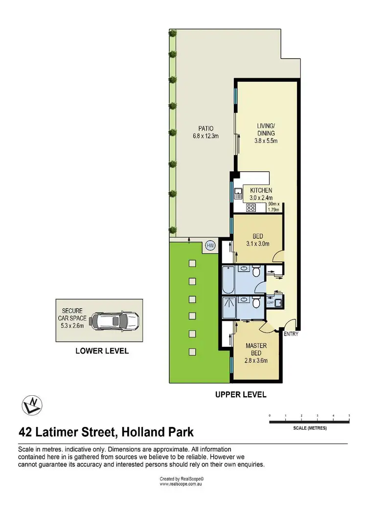 Floorplan of Homely unit listing, 3/42 Latimer Street, Holland Park QLD 4121