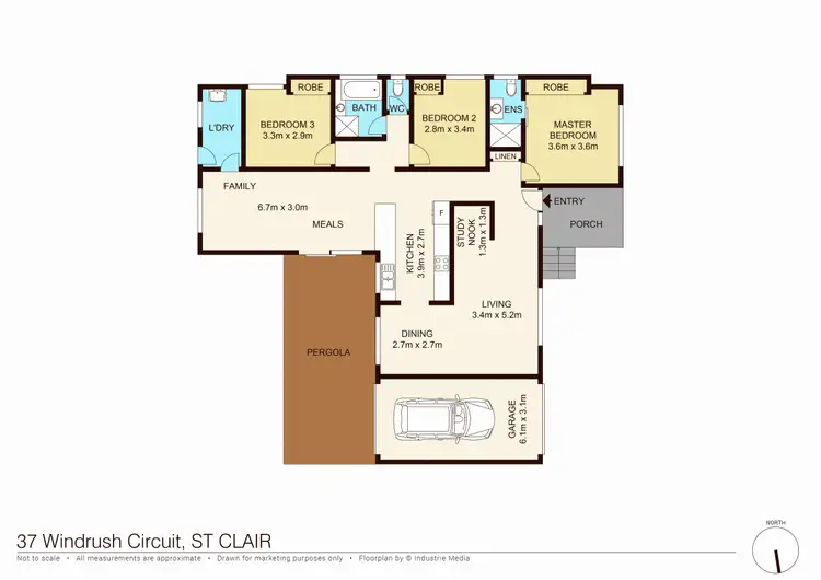 Floorplan of Homely house listing, 37 Windrush Circuit, St Clair NSW 2759