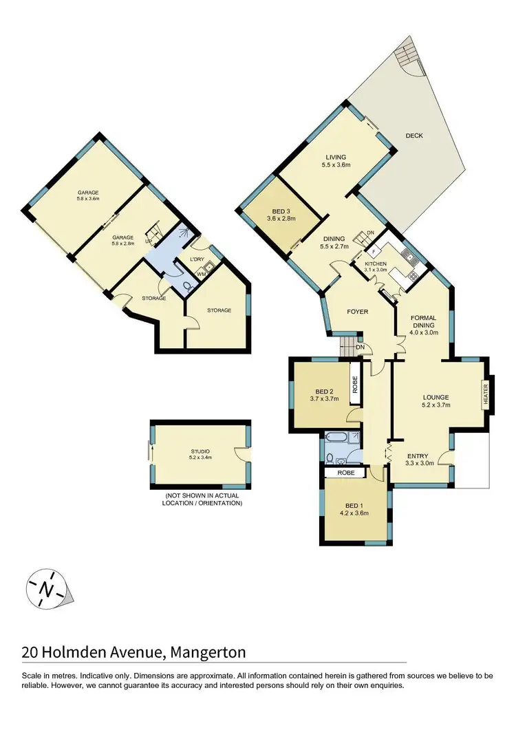 Floorplan of Homely house listing, 20 Holmden Avenue, Mangerton NSW 2500