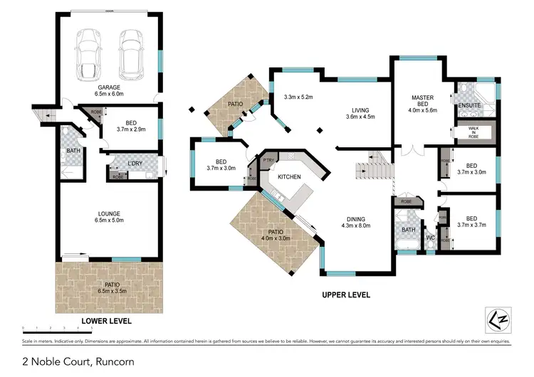 Floorplan of Homely house listing, 2 Noble Court, Runcorn QLD 4113
