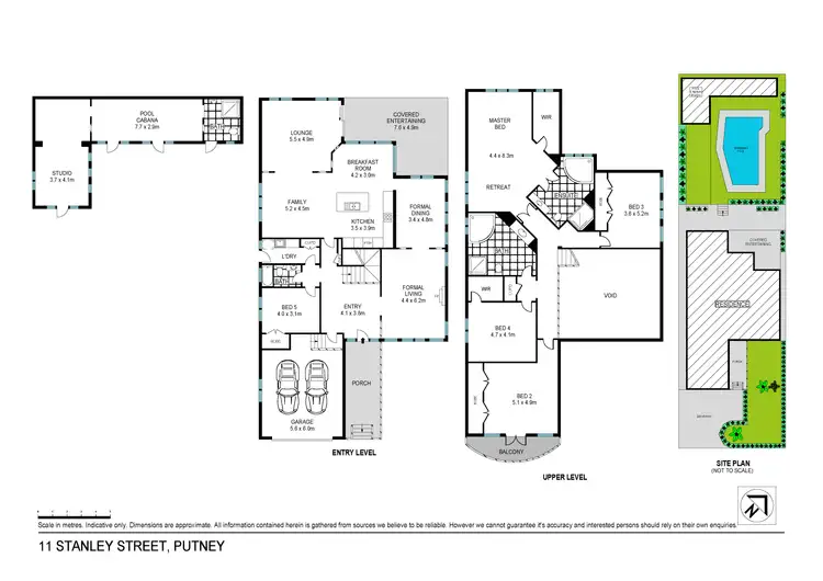 Floorplan of Homely house listing, 11 Stanley Street, Putney NSW 2112