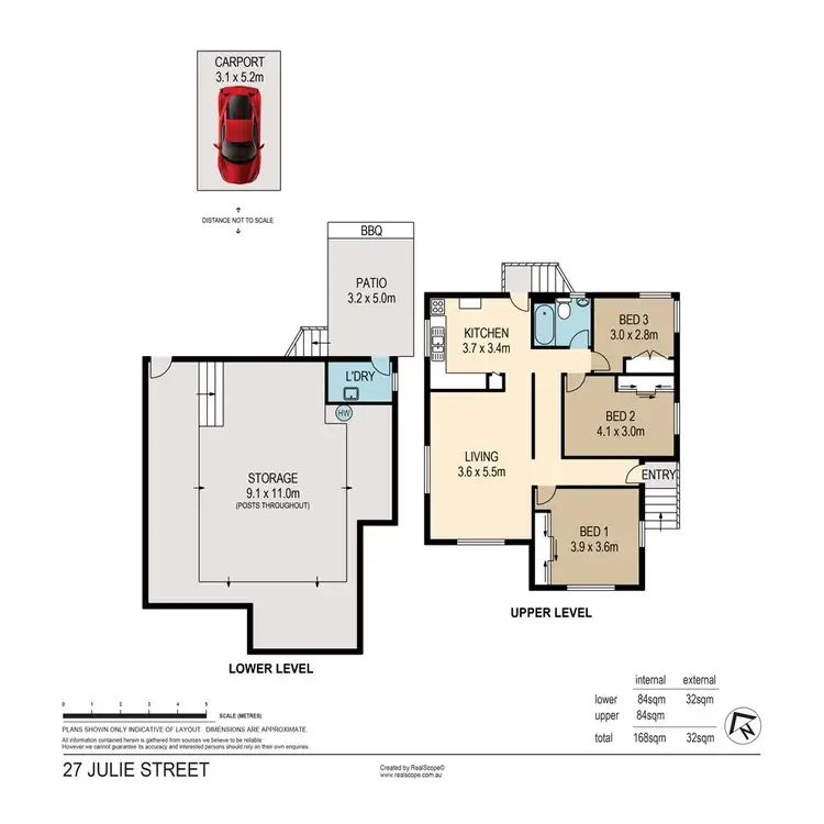 Floorplan of Homely house listing, 27 Julie Street, Indooroopilly QLD 4068