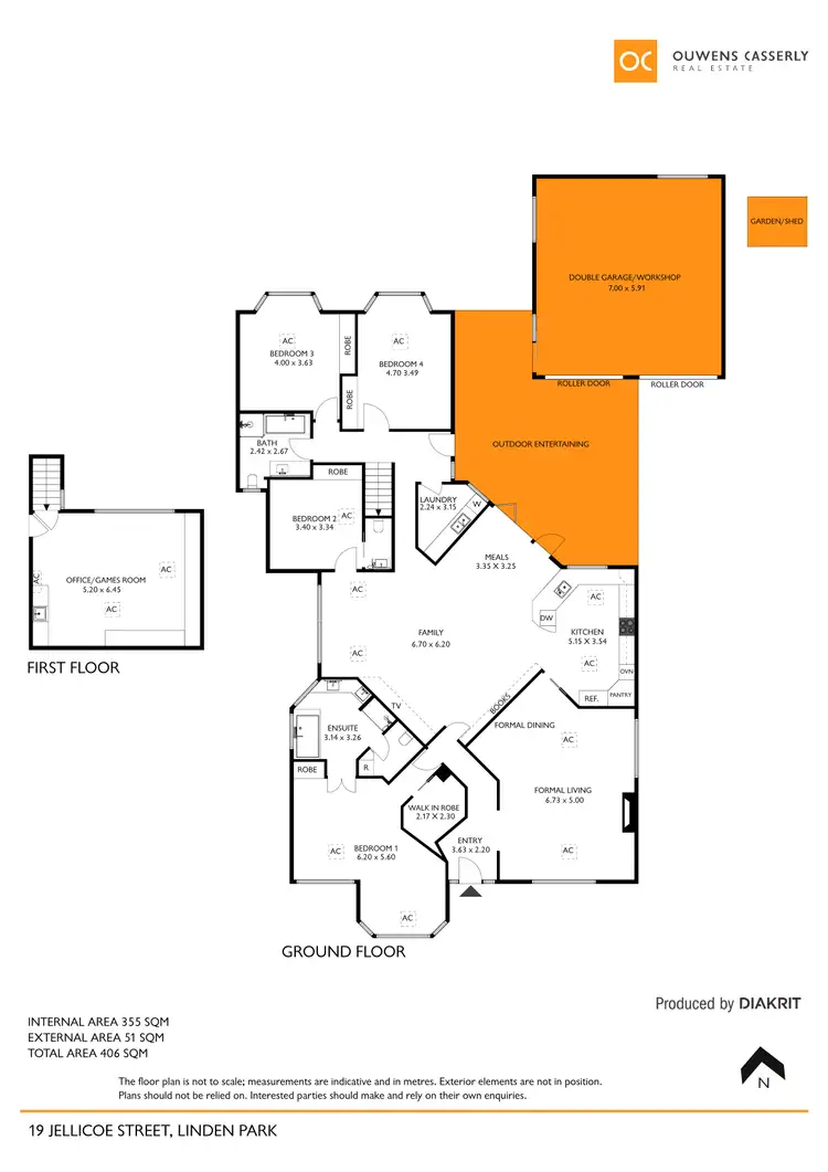 Floorplan of Homely house listing, 19 Jellicoe Street, Linden Park SA 5065