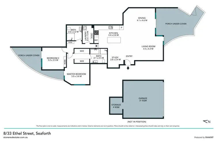 Floorplan of Homely apartment listing, 8/33-37 Ethel Street, Seaforth NSW 2092