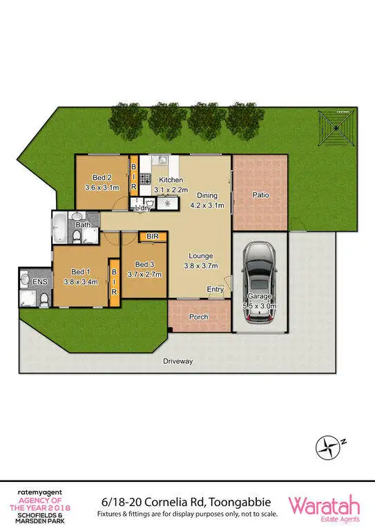 Floorplan of Homely villa listing, 6/18-20 Cornelia Road, Toongabbie NSW 2146