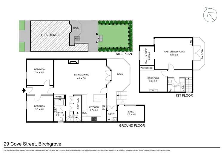 Floorplan of Homely house listing, 29 Cove Street, Birchgrove NSW 2041