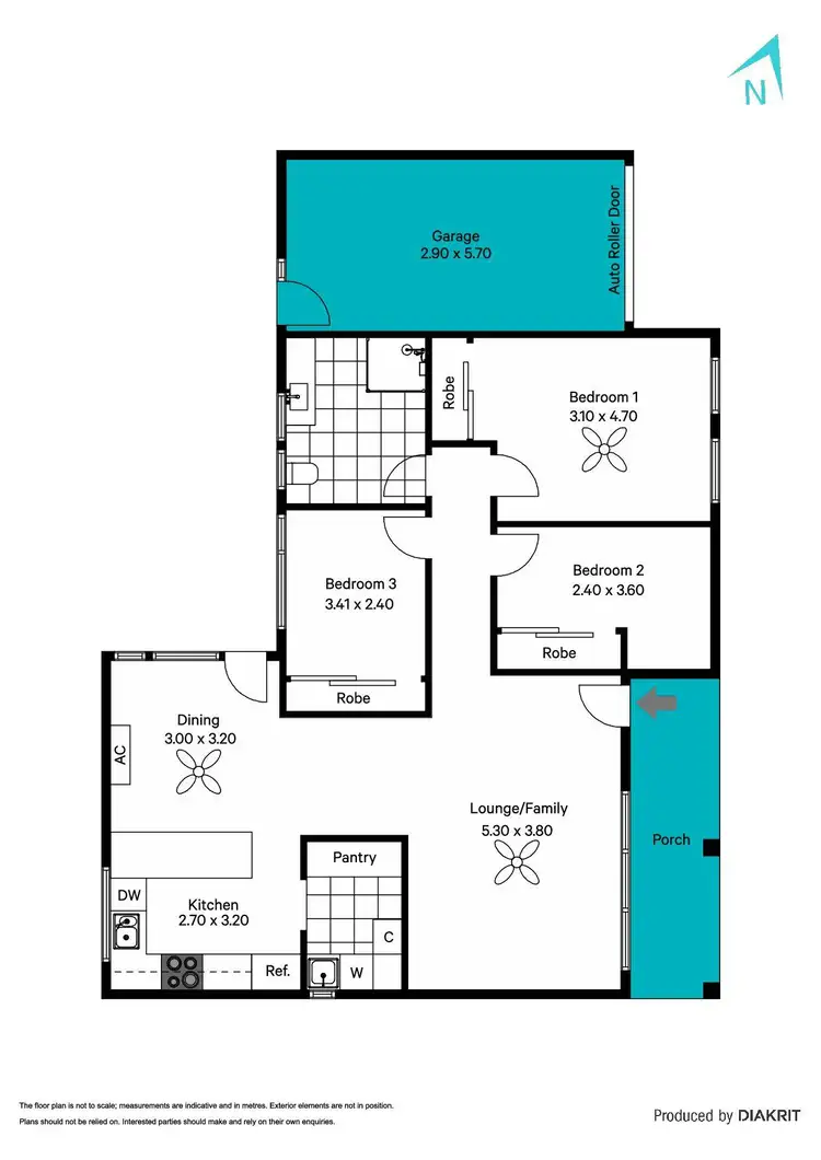 Floorplan of Homely unit listing, 17/7 Blundell Street, Morphett Vale SA 5162