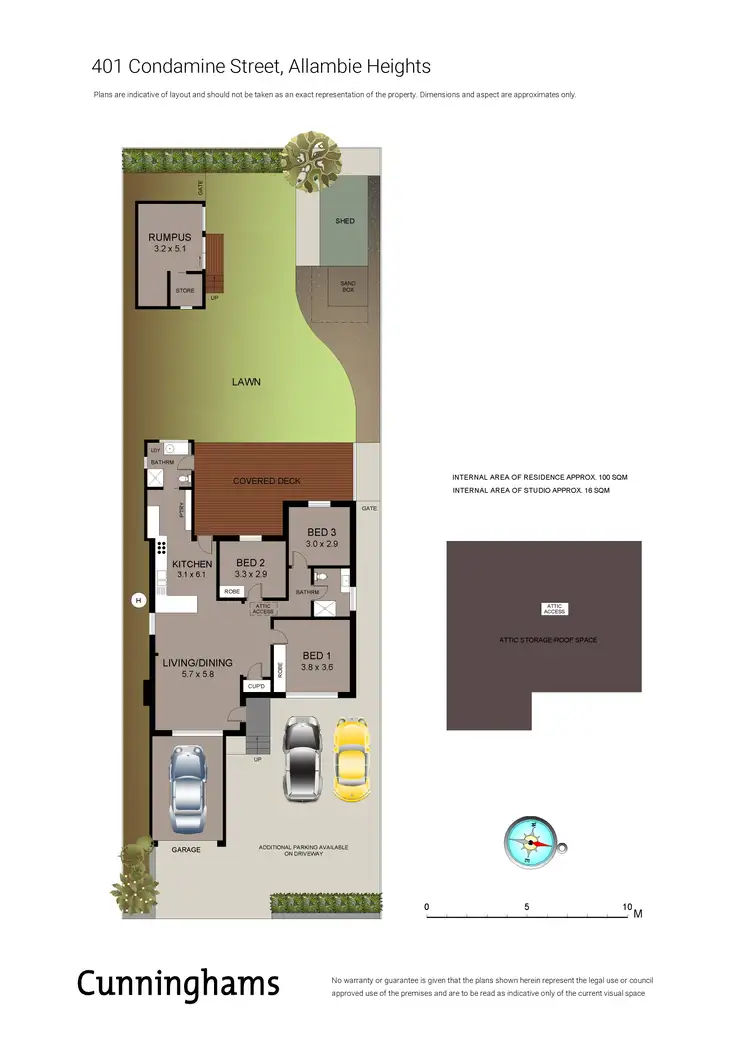 Floorplan of Homely house listing, 401 Condamine Street, Allambie Heights NSW 2100