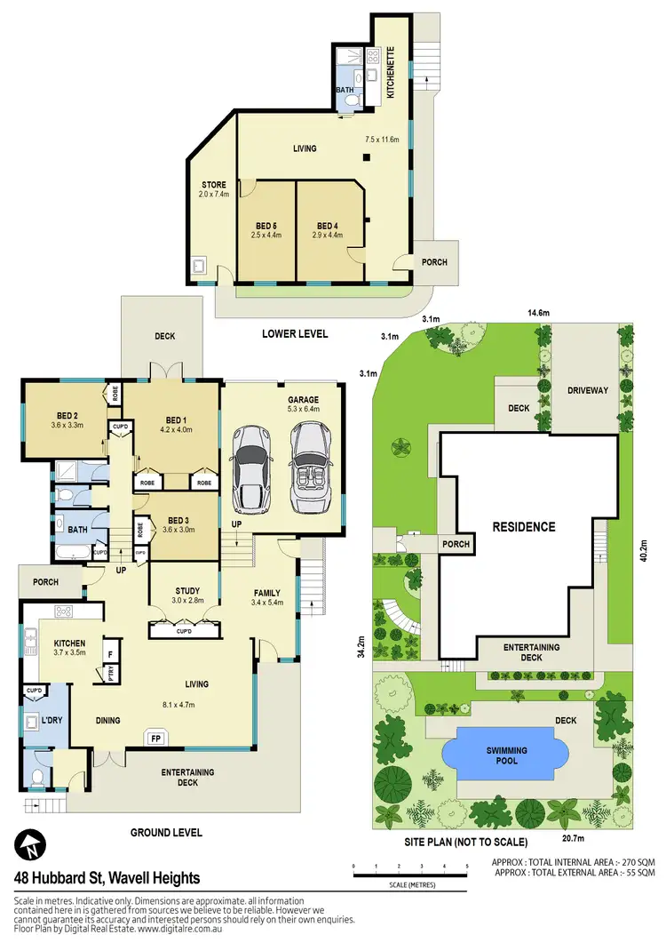 Floorplan of Homely house listing, 48 Hubbard Street, Wavell Heights QLD 4012