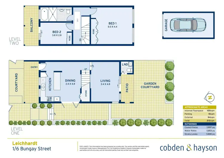 Floorplan of Homely house listing, 1/6 Bungay Street, Leichhardt NSW 2040
