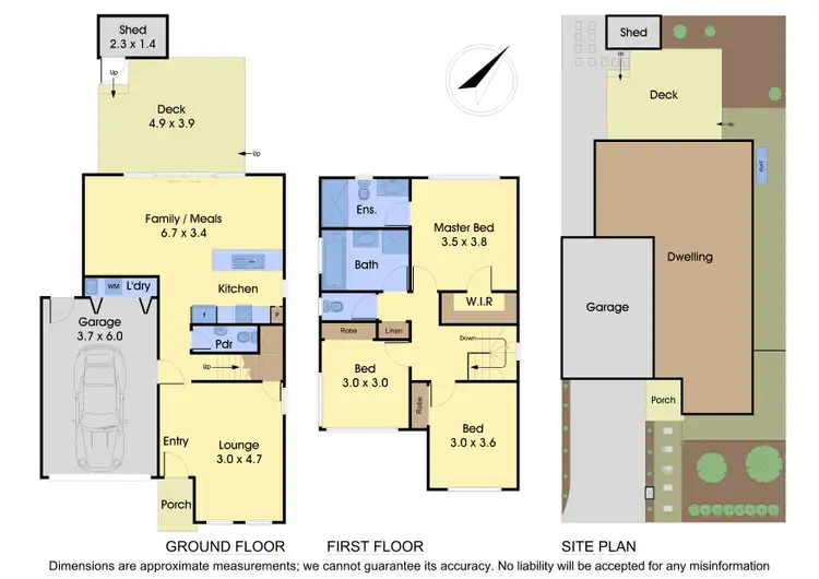 Floorplan of Homely townhouse listing, 1C Sinclair Road, Bayswater VIC 3153