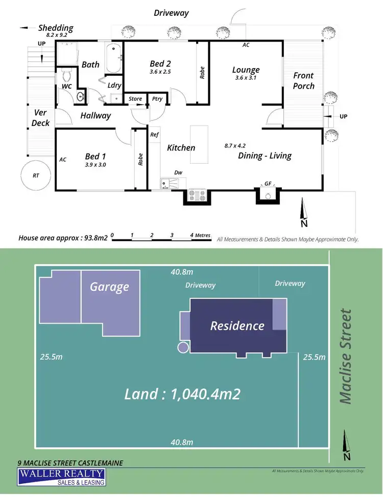 Floorplan of Homely house listing, 9 MacLise Street, Castlemaine VIC 3450