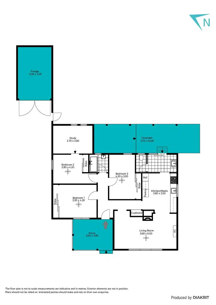 Floorplan of Homely house listing, 9 Eyre Street, Seaview Downs SA 5049