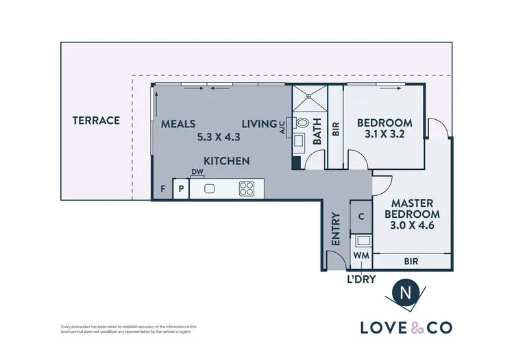 Floorplan of Homely apartment listing, 3.12/105 Dundas Street, Preston VIC 3072