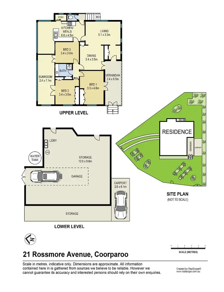 Floorplan of Homely house listing, 21 Rossmore Avenue, Coorparoo QLD 4151