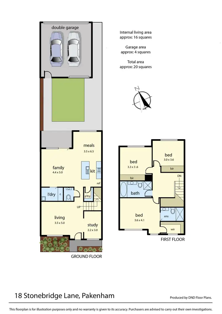 Floorplan of Homely house listing, 18 Stonebridge Lane, Pakenham VIC 3810