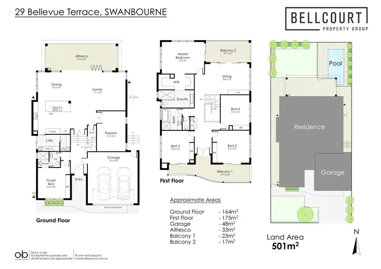 Floorplan of Homely house listing, 29 Bellevue Terrace, Swanbourne WA 6010