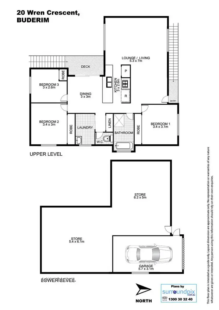 Floorplan of Homely house listing, 20 Wren Cres, Buderim QLD 4556
