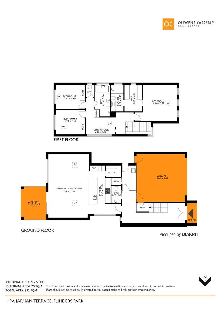 Floorplan of Homely house listing, 19A Jarman Terrace, Flinders Park SA 5025