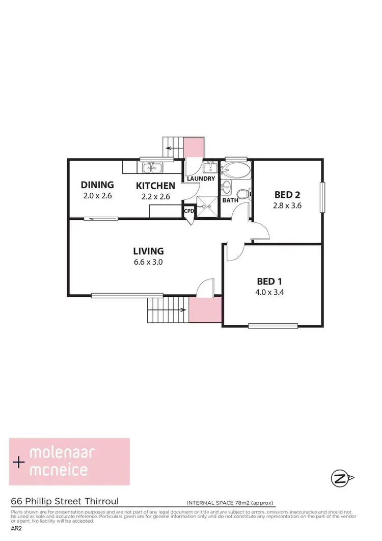 Floorplan of Homely house listing, 66 Phillip Street, Thirroul NSW 2515