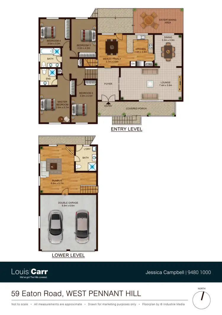Floorplan of Homely house listing, 59 Eaton Road, West Pennant Hills NSW 2125