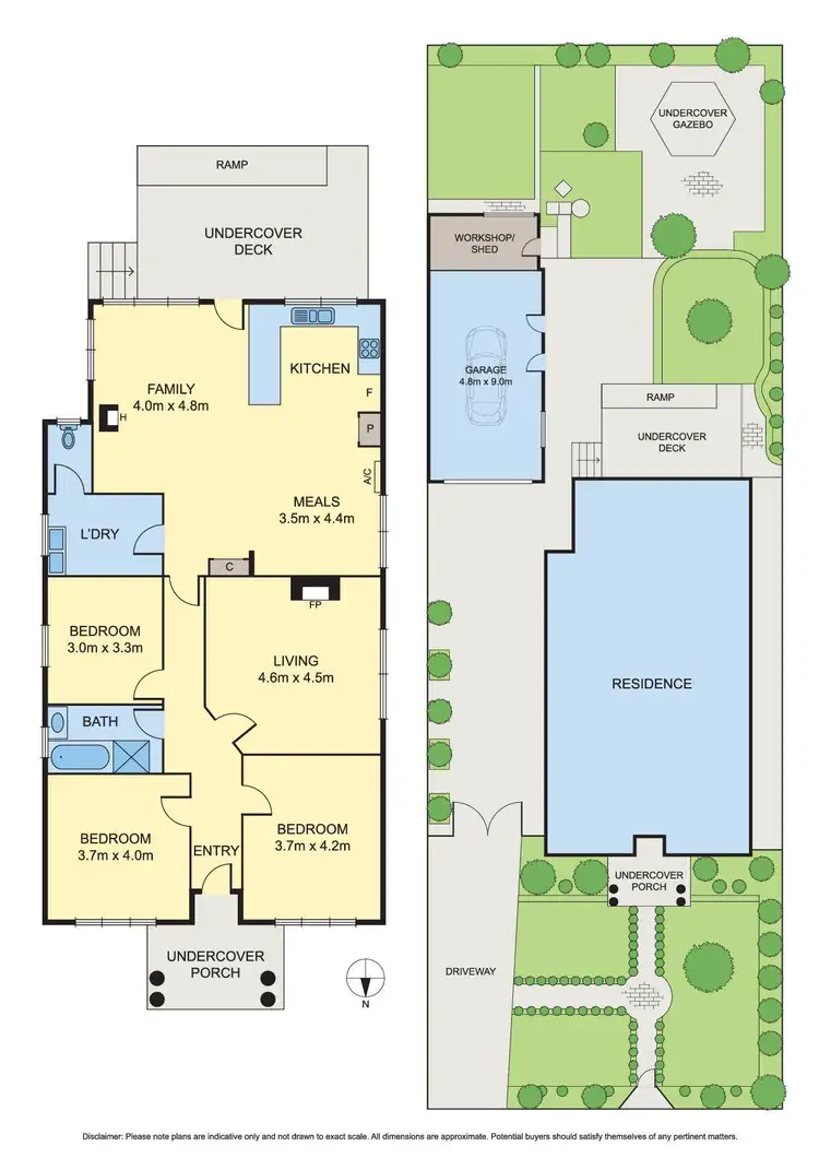 Floorplan of Homely house listing, 3 Bendigo Street, Reservoir VIC 3073