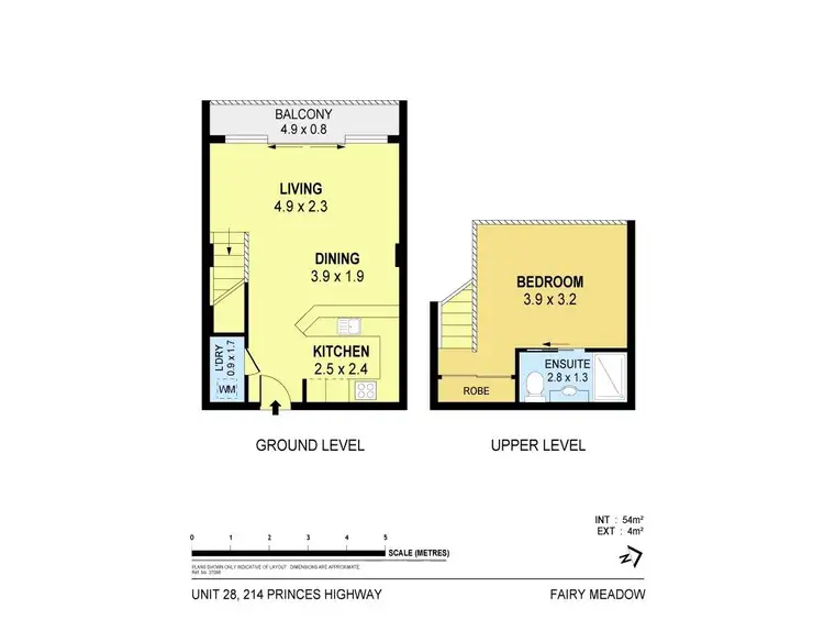 Floorplan of Homely unit listing, 28/214-220 Princes Highway, Fairy Meadow NSW 2519