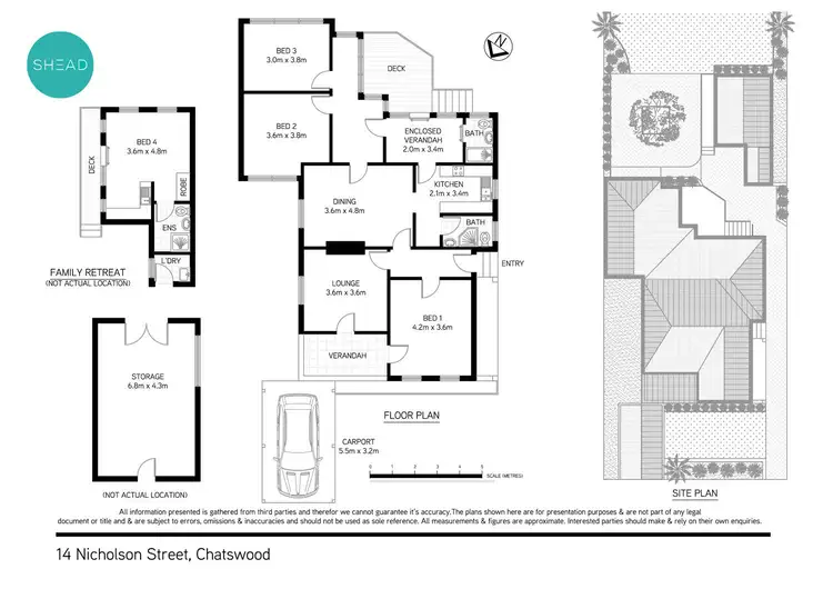 Floorplan of Homely house listing, 14 Nicholson Street, Chatswood NSW 2067