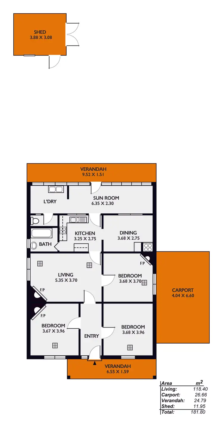 Floorplan of Homely house listing, 25 Prince George Parade, Colonel Light Gardens SA 5041