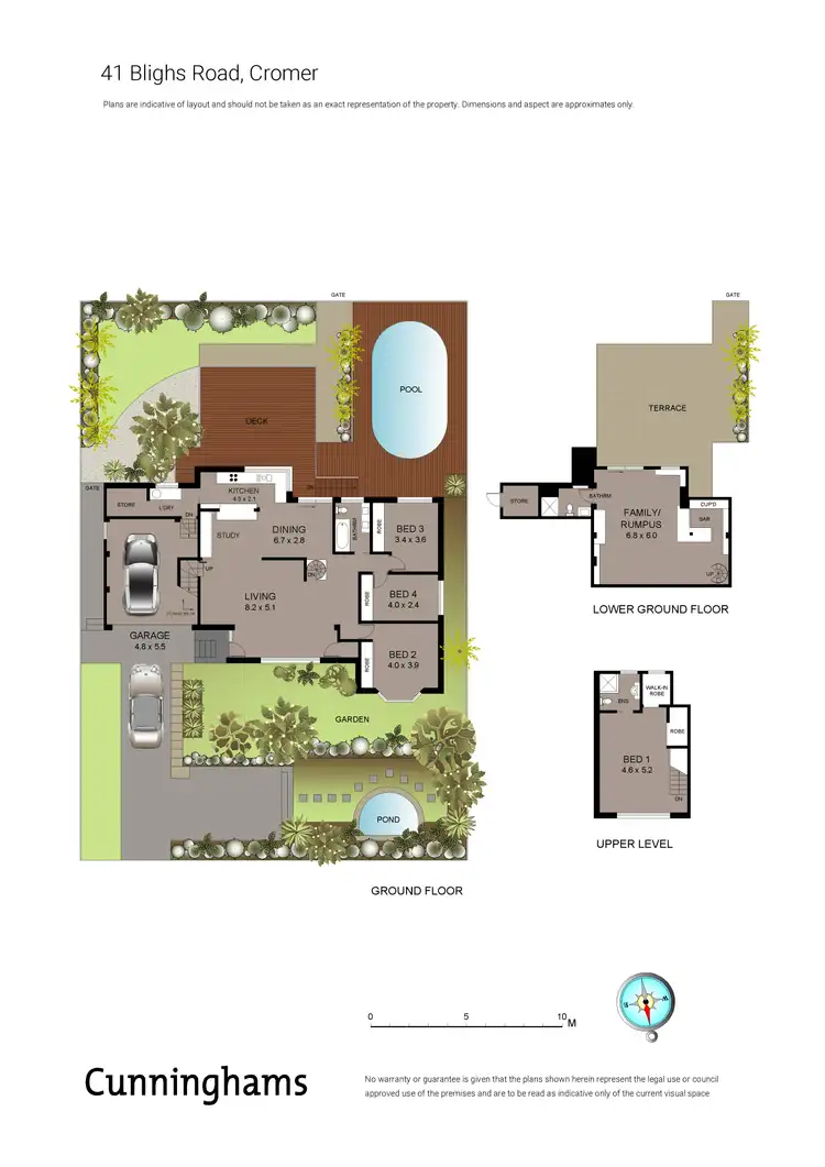 Floorplan of Homely house listing, 41 Blighs Road, Cromer NSW 2099