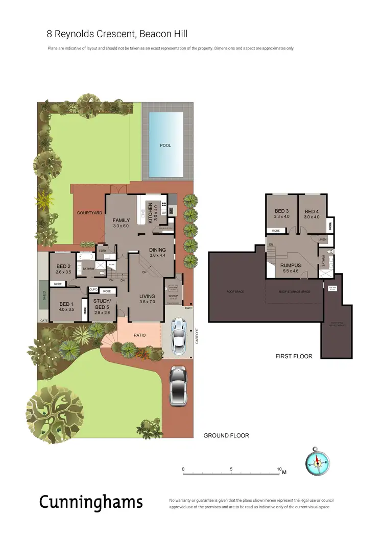 Floorplan of Homely house listing, 8 Reynolds Crescent, Beacon Hill NSW 2100