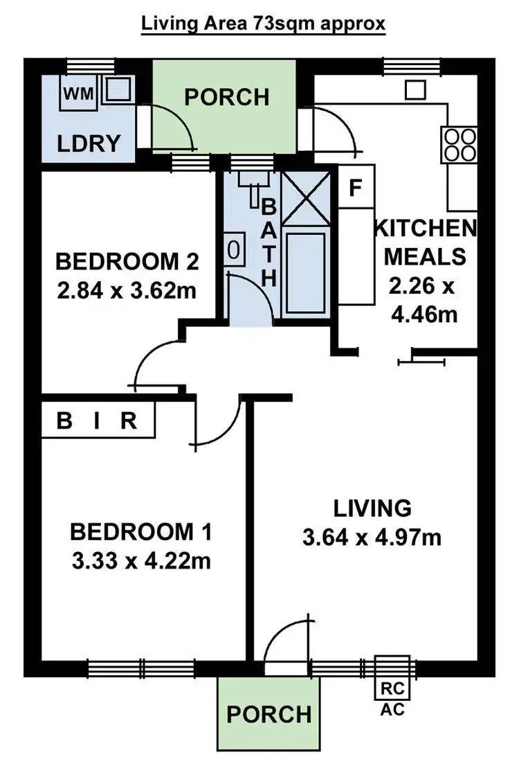 Floorplan of Homely unit listing, 4/115 Alexandra Avenue, Toorak Gardens SA 5065