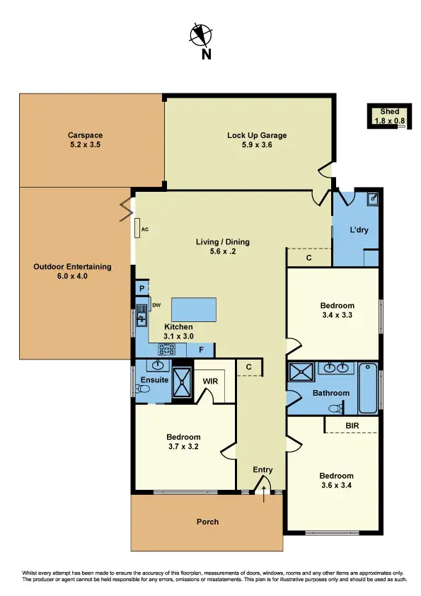 Floorplan of Homely house listing, 49 Parsons Street, Sunshine VIC 3020