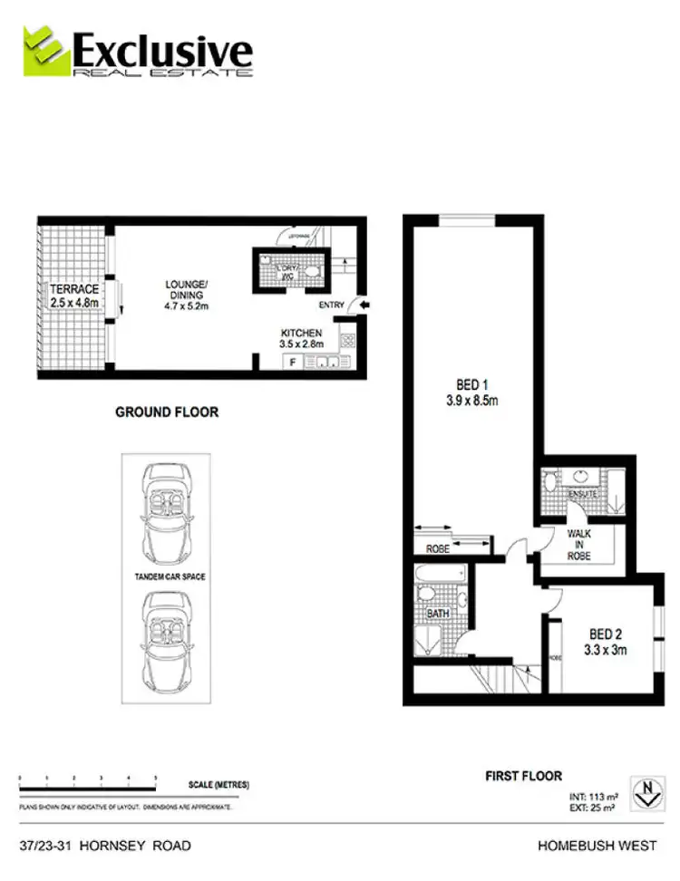 Floorplan of Homely apartment listing, 37/23-31 Hornsey Road, Homebush West NSW 2140