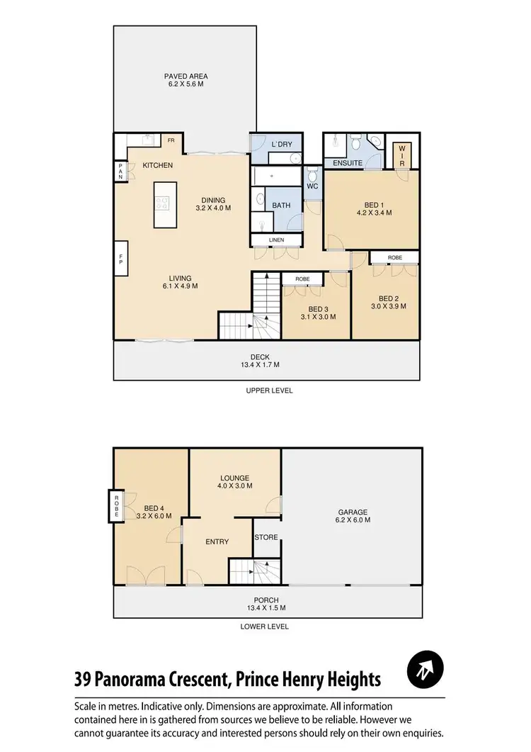 Floorplan of Homely house listing, 39 Panorama Crescent, Prince Henry Heights QLD 4350