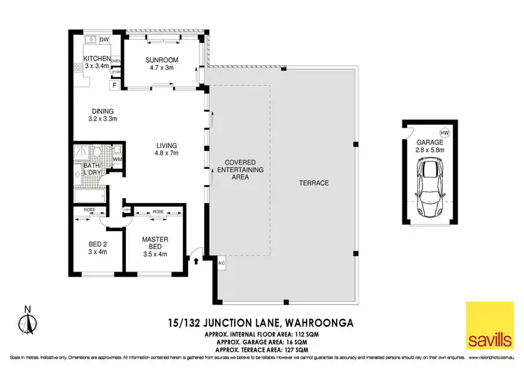 Floorplan of Homely apartment listing, 15/132 Junction Lane, Wahroonga NSW 2076