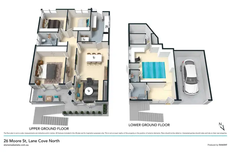 Floorplan of Homely house listing, 26 Moore Street, Lane Cove NSW 2066