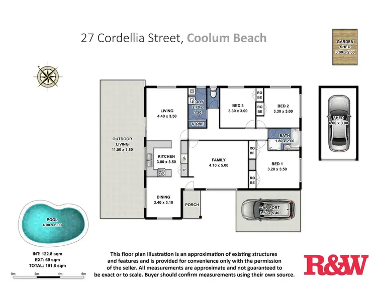Floorplan of Homely house listing, 27 Cordellia Street, Coolum Beach QLD 4573