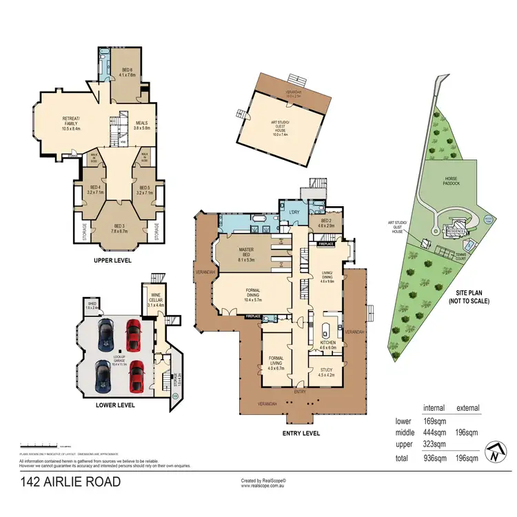 Floorplan of Homely house listing, 142 Airlie Road, Pullenvale QLD 4069