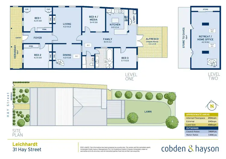 Floorplan of Homely house listing, 31 Hay Street, Leichhardt NSW 2040