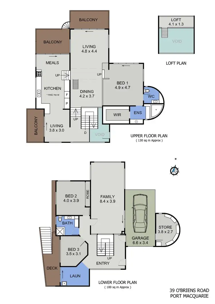 Floorplan of Homely house listing, 39 O'briens Road, Port Macquarie NSW 2444