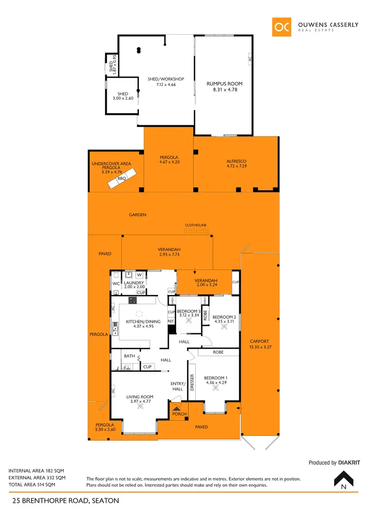 Floorplan of Homely house listing, 25 Brenthorpe Road, Seaton SA 5023