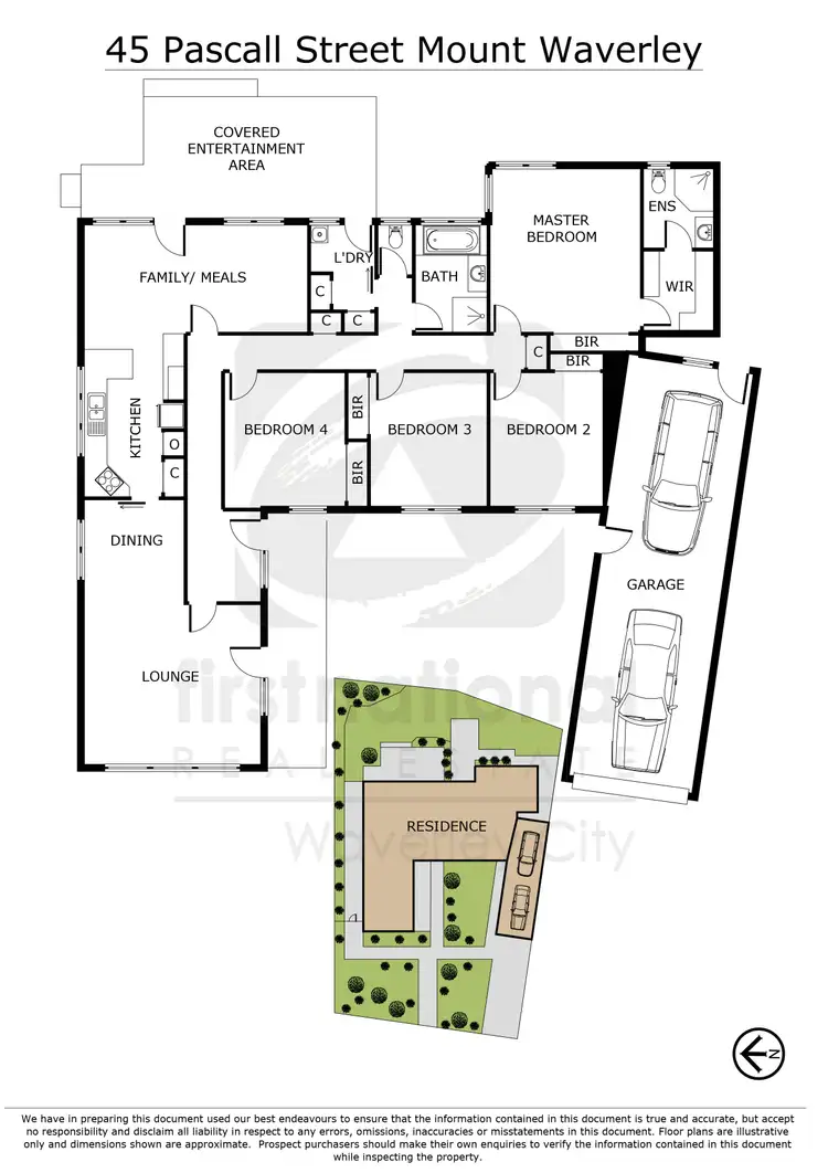 Floorplan of Homely house listing, 45 Pascall Street, Mount Waverley VIC 3149